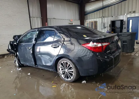 2015 Toyota Corolla L z USA, uszkodzony, nr VIN 2T1BURHE1FC241954